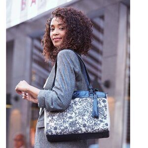 Patricia Nash Chantilly Lace Poppy Tote